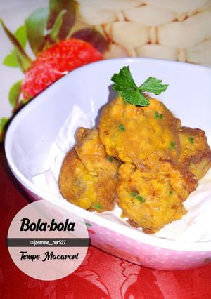 Foto resep Bola-bola Tempe Macaroni