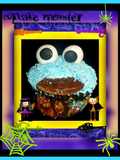 Monster cupcake