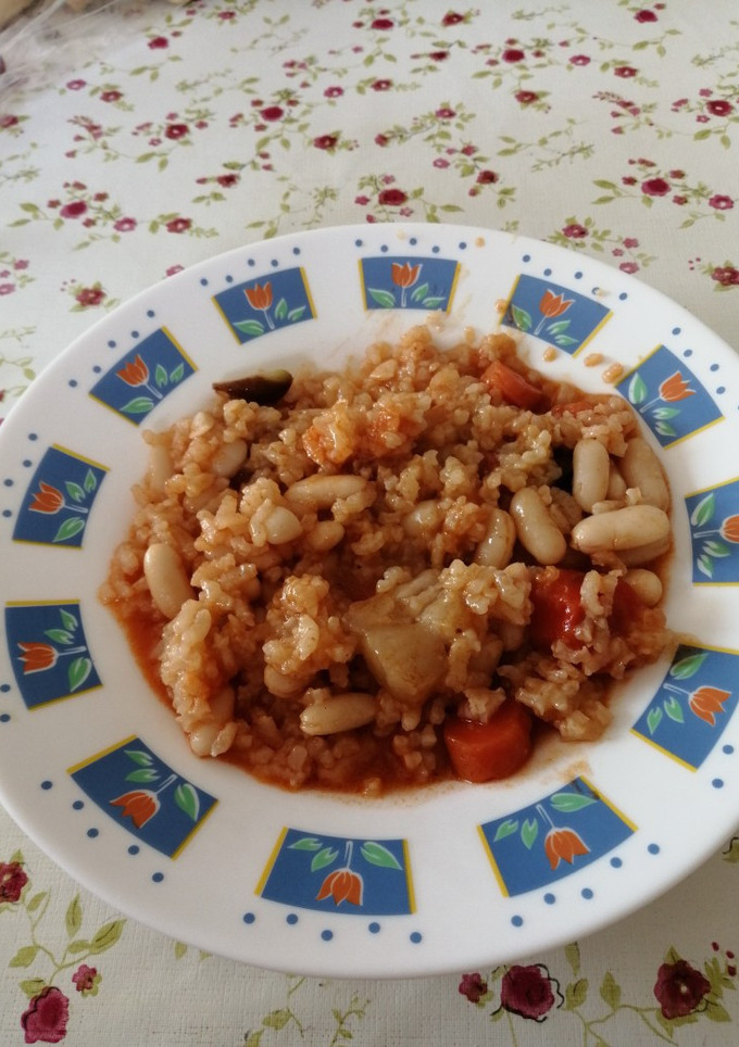 Una foto de Potaje de arroz