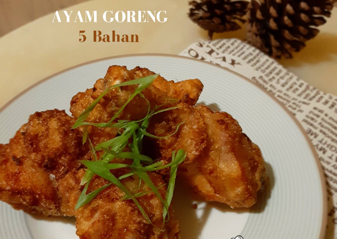 140. Ayam Goreng 5 Bahan