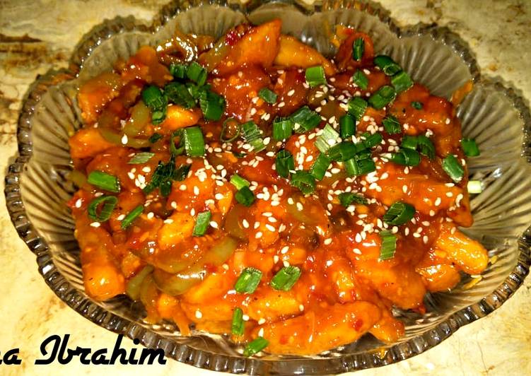 Recipe of Award-winning Sweet Chilli Potato