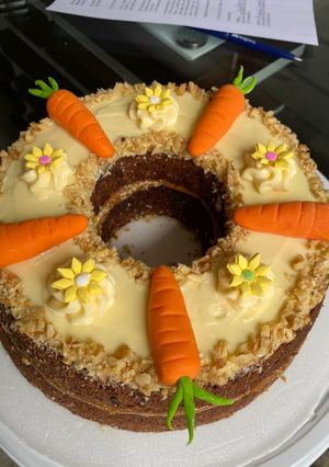 Una foto de Torta de zanahoria especial 🥕