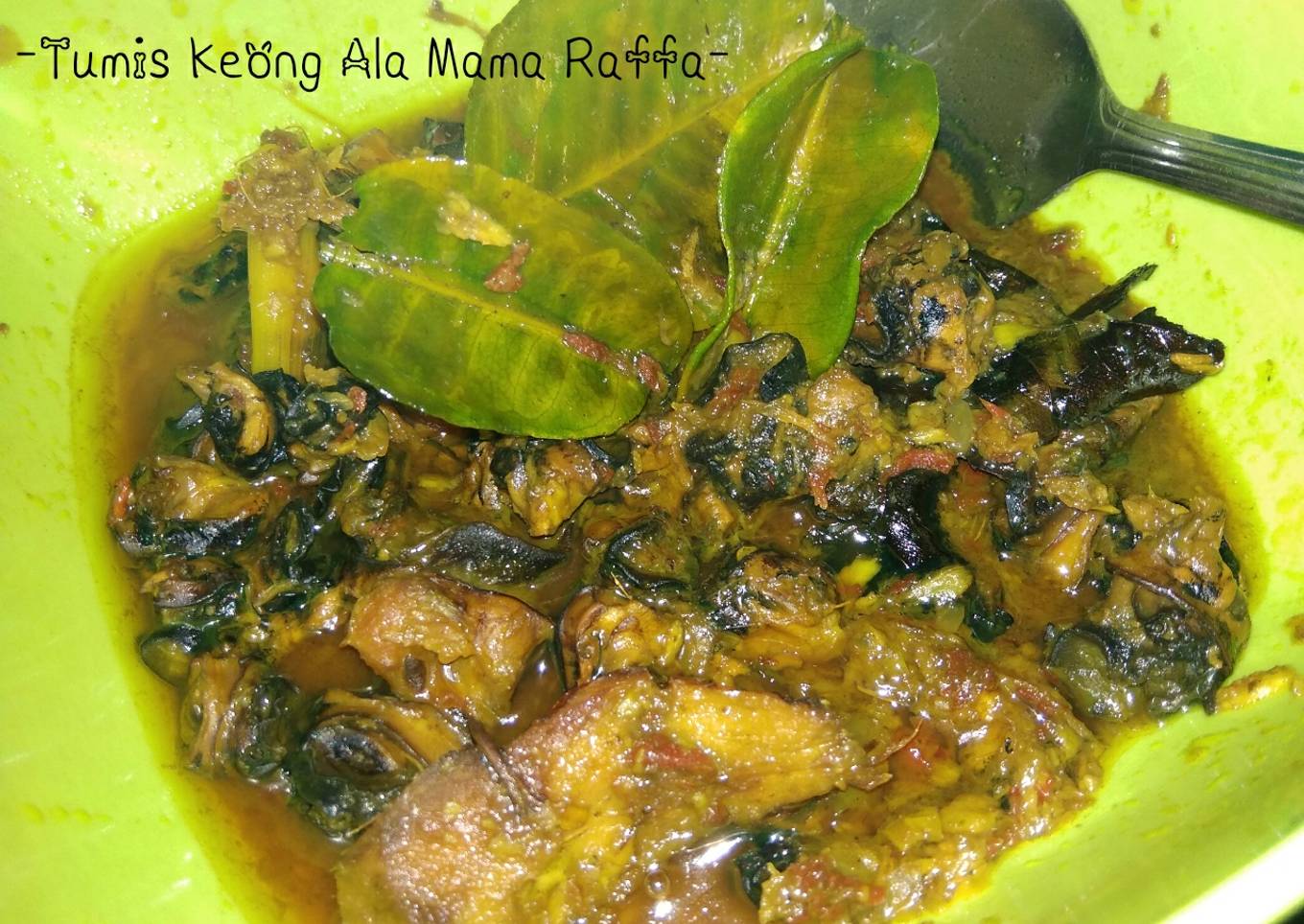 Tumis Keong Mudah Praktis dan Enak