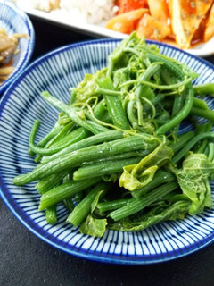 薑絲龍鬚菜 的食譜成品照片