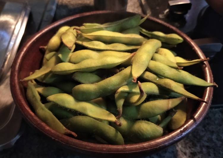 Edamame Kukus