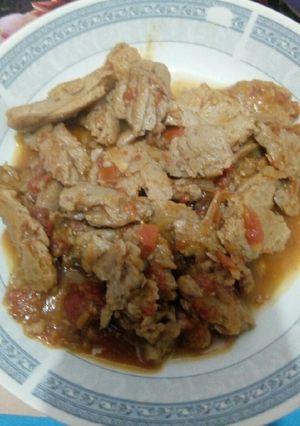 A picture of Tasty soya chucks delicacy.