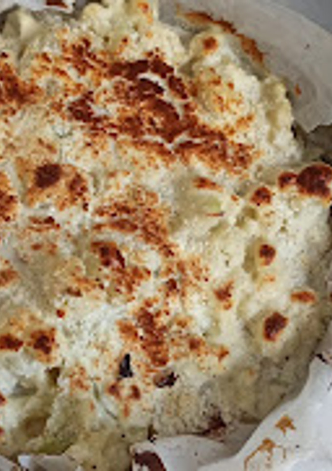 Una foto de Col y coliflor con bechamel