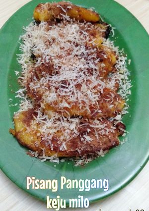 Foto resep 108. Pisang Panggang Keju Milo