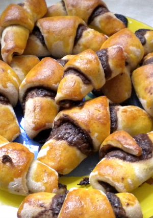 Nutellás kifli (Gluténmentesen is) recept fotója