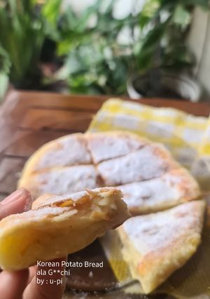 Foto resep Korean Potato Bread (ala G*mchi) versi ekonomis