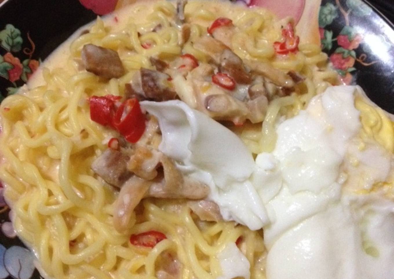 Mie Kuah Susu spesial untuk Bumil 🍜