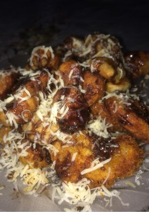 Foto resep Pisang nugget crispy (toping keju dan coklat)