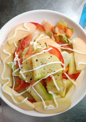 Hình của món Salad bí ngòi.