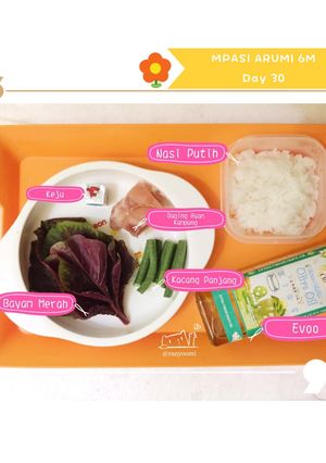 Foto resep 💕Mpasi Arumi 6M day 30💕