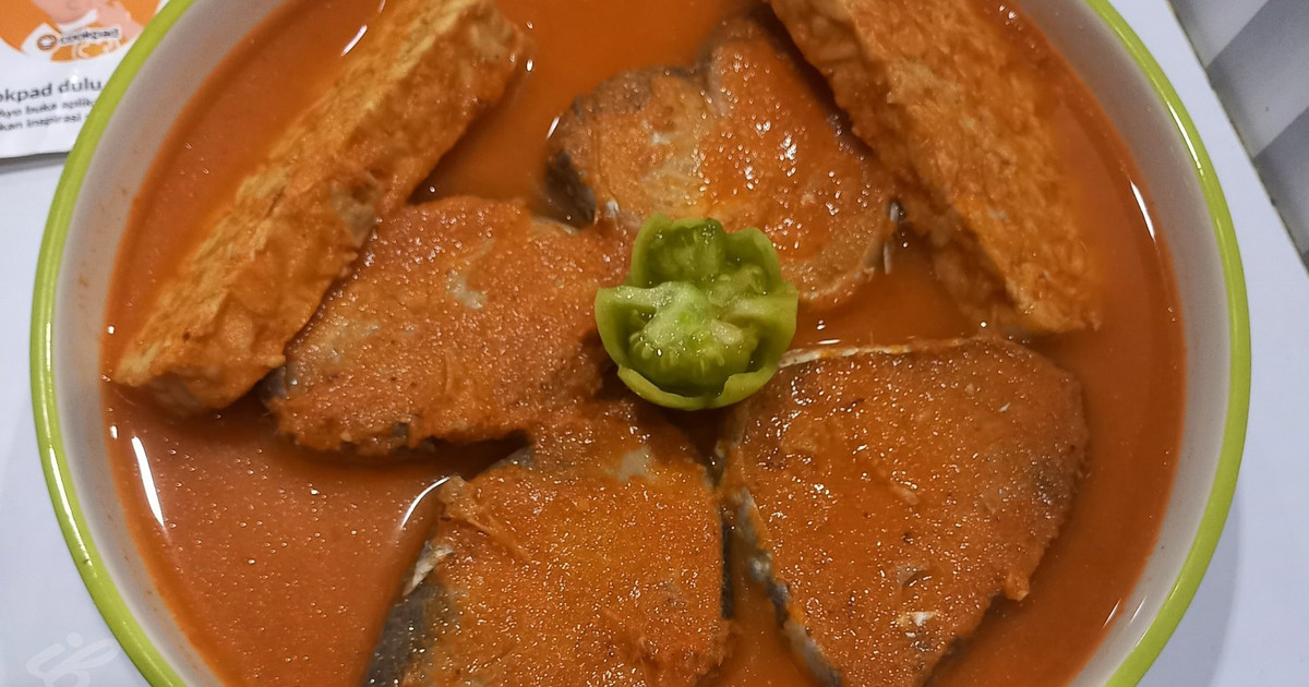 Resep Asam Padeh Ikan Tuna Dan Tempe Paling Praktis dan Simple