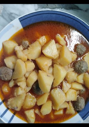 صورة لوصفة روستو الكفتة
