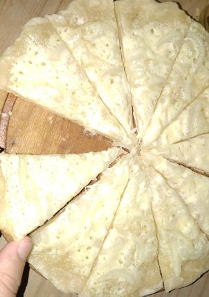 Una foto de Pizza de Cebolla a la Sartén (Fugazza)