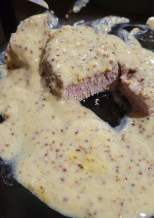 Une photo de Filet mignon à la moutarde