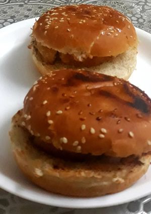 A picture of Aloo Tikki Burger.
