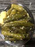 Stuffed Zucchini and Grape Leaves with Vegetables