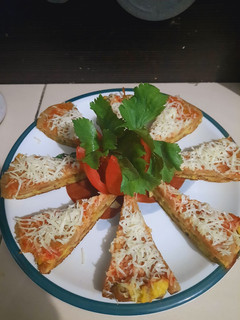Foto resep Pizza roti tawar