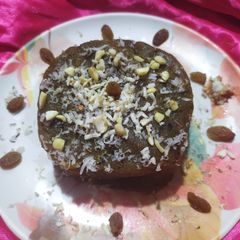 Sweet potato halwa A picture of Sweet potato halwa.