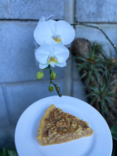 Una foto de Espectacular Pie de nueces