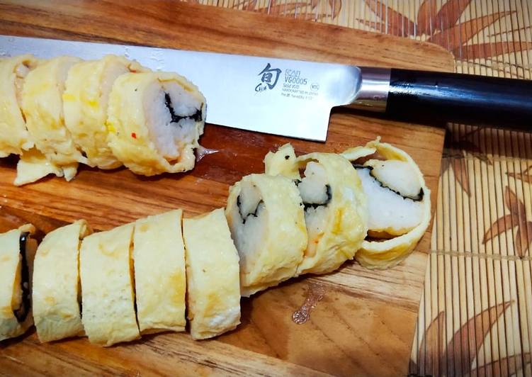 Langkah Mudah untuk Membuat Sushi Alakadarnya , Enak Banget