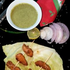 A picture of Thai Chicken Kababs.
