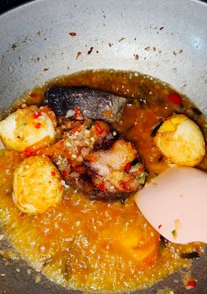 Gambar Tongkol + telur berlado