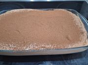 Une photo de tiramisu mascarpone nutella