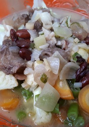 Foto resep Sup Daging Kacang Merah