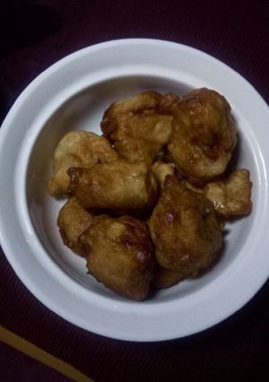 A picture of Peppered puff puff.