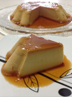 Una foto de Flan casero