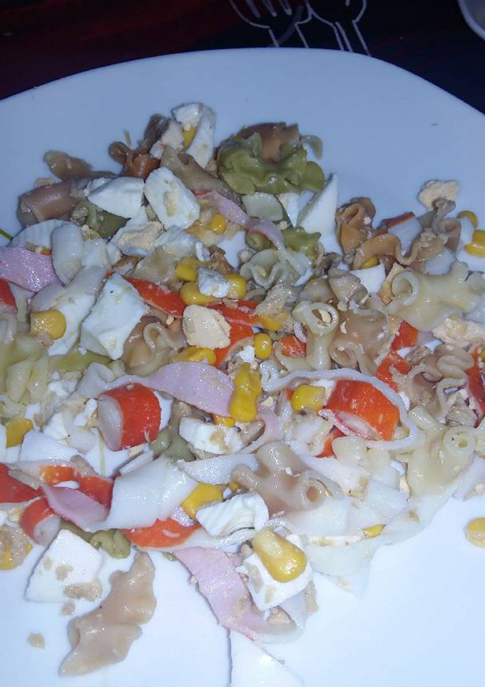 Una foto de Ensalada fresca de pasta
