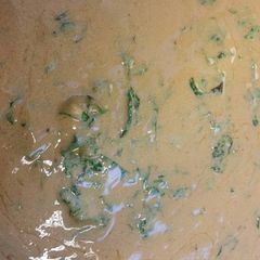 A picture of Bacon-Basil Vinaigrette .