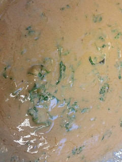 A picture of Bacon-Basil Vinaigrette .