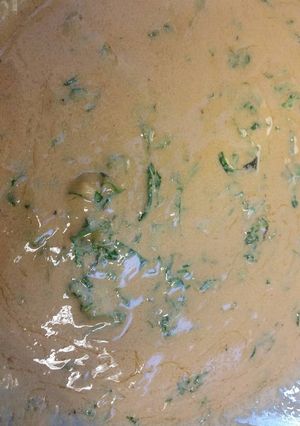 A picture of Bacon-Basil Vinaigrette .
