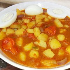A picture of Potatoes porridge.