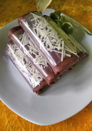 Foto resep Dadar gulung pisang coklat