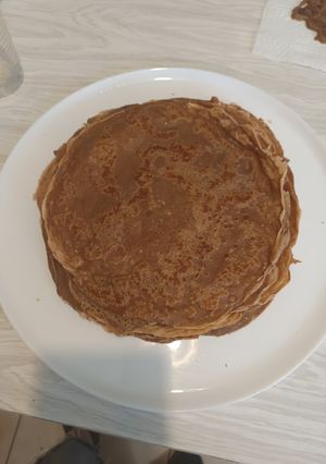Une photo de Crêpes au chocolat