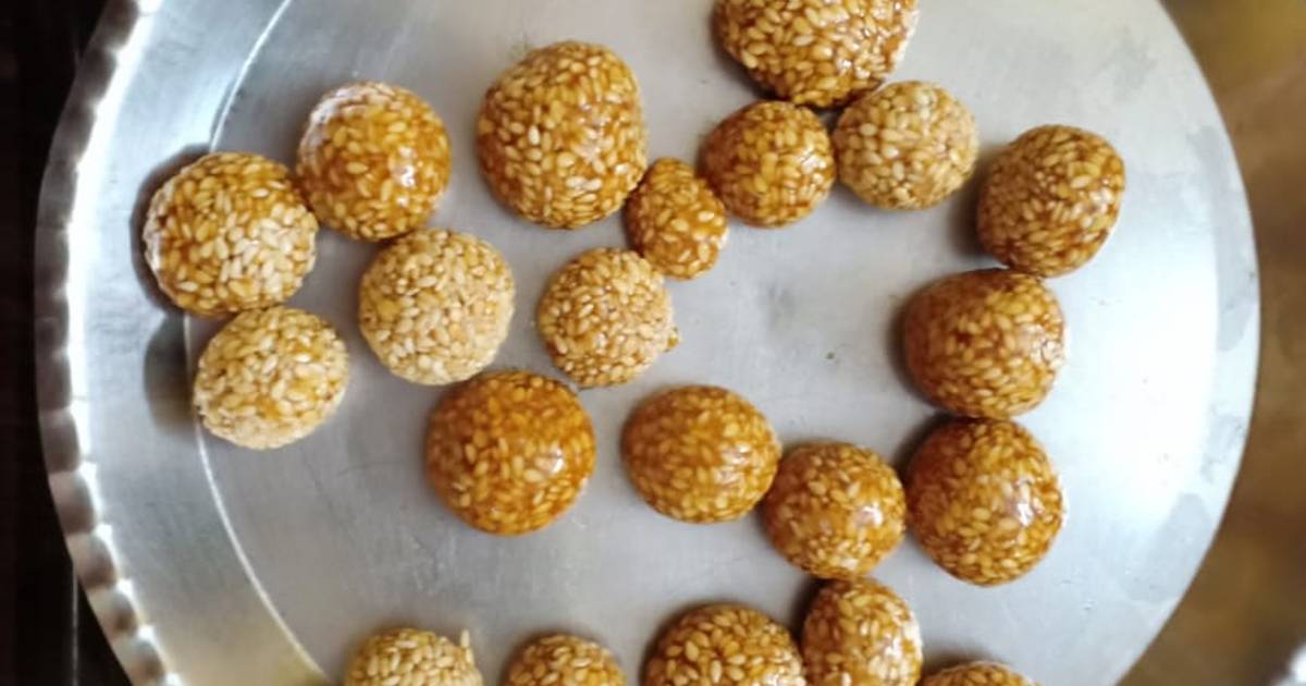 Sesame Seeds Laddu Recipe by Supratim Sadhukhan Cookpad