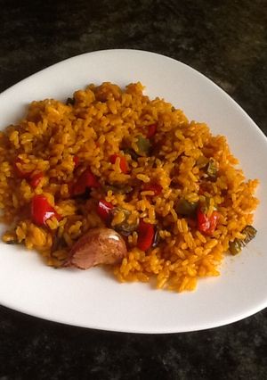 Foto principal de Arroz al horno con pimiento