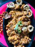 Split moong dal karela