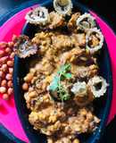 Split moong dal karela
