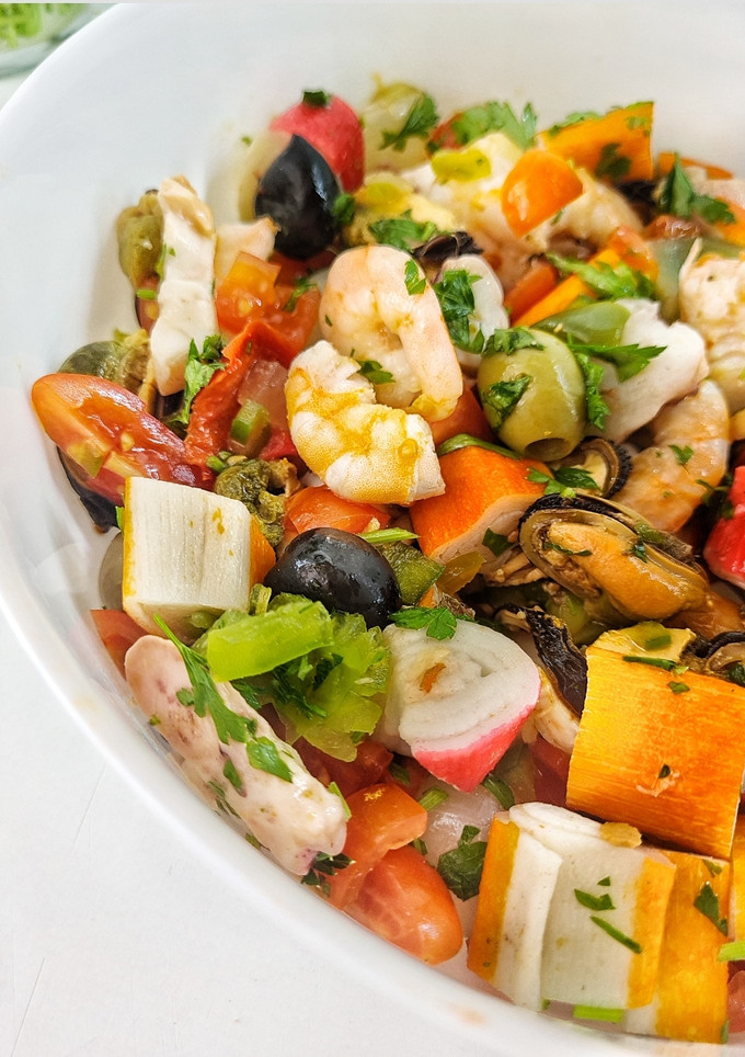 Una foto de Salpicón de mariscos