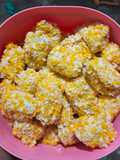 Nugget jamur tanpa telur & ayam