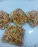 Cheesy chicken tikka malai tossed