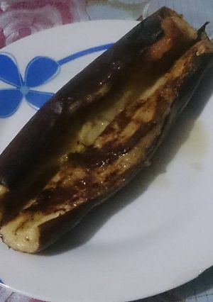 Una foto de Plátanos horneados