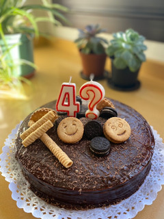Una foto de Tarta “huesitos”